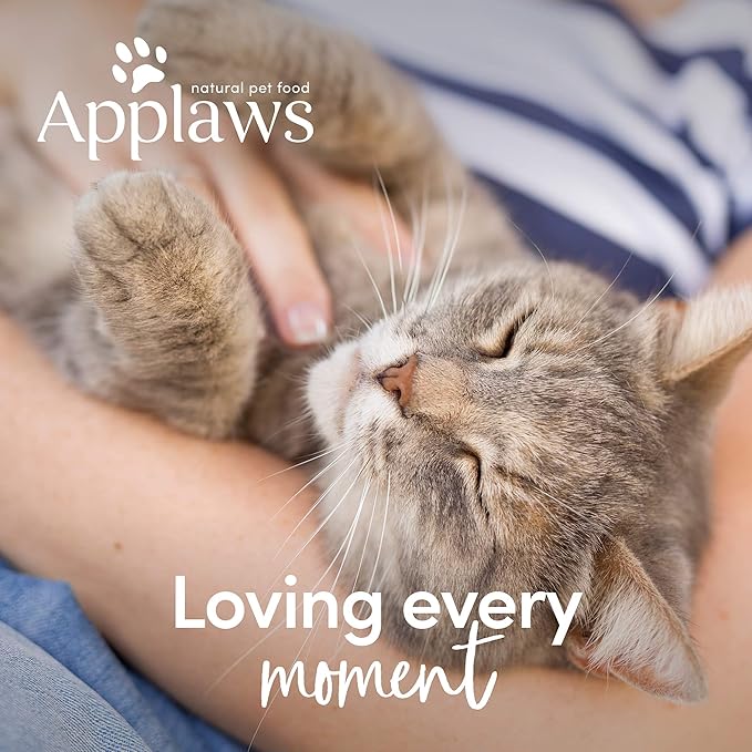 Applaws Natural Wet Cat Food, 18 Count, Limited Ingredient Cat Food Pots, Sardine with Mackerel in Broth, 2.12oz Pots