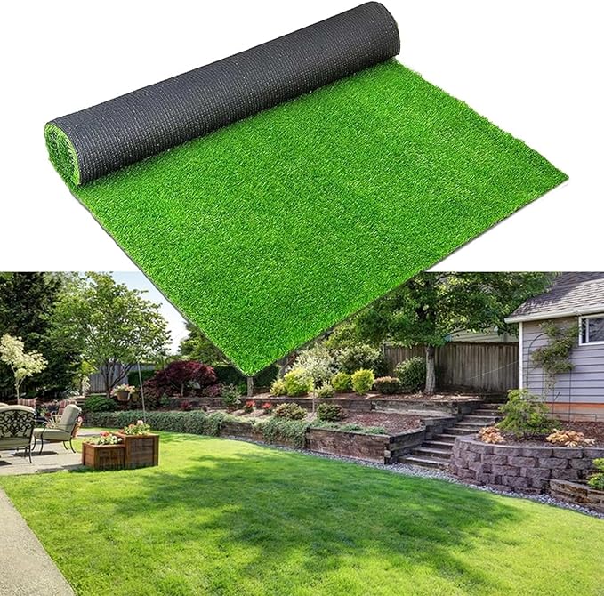 Artificial Grass Rug Turf for Dogs Indoor Outdoor Fake Grass for Dogs Potty Training Area Patio Lawn Decoration (118 x 39 Inch (Pack of 1))