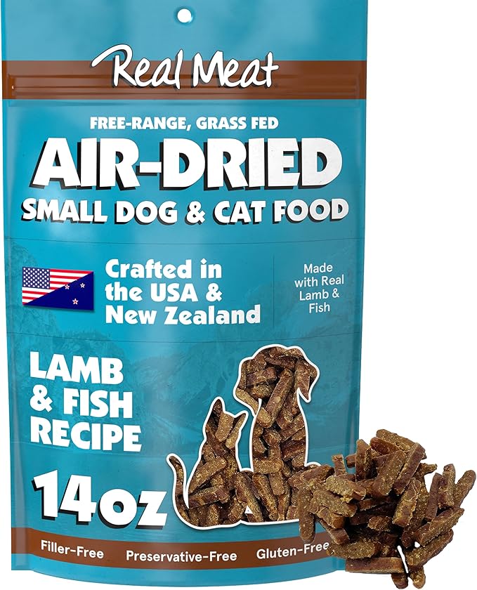 TRMC Real Meat Grain Free All Natural Dog & Cat Foods (Lamb & Fish, 14oz)