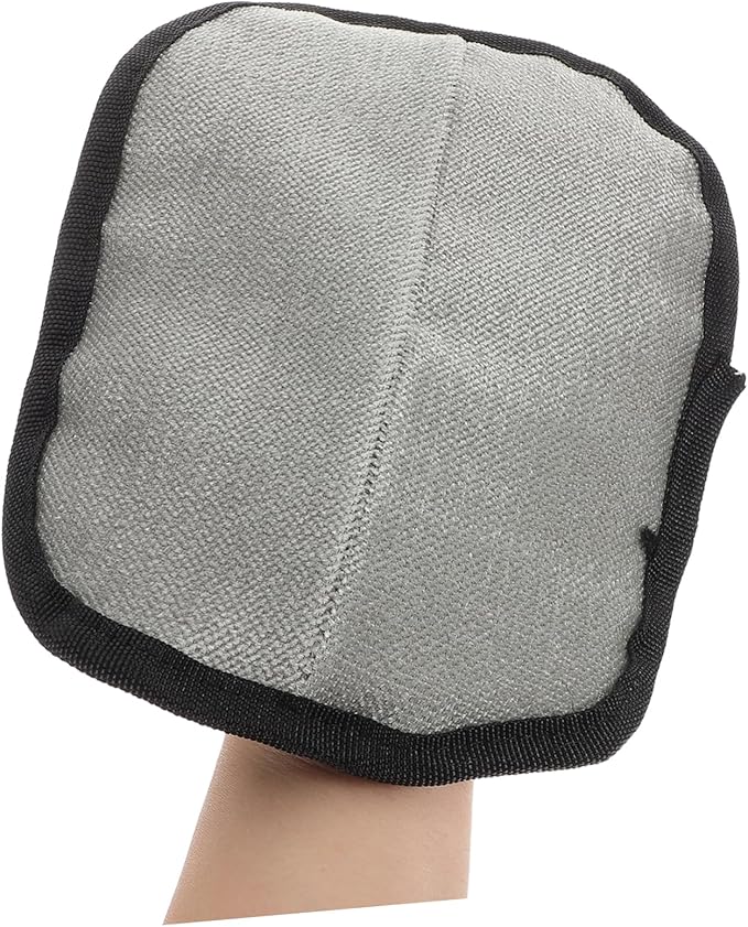 POPETPOP 2pcs Pet Hair Removal Gloves Double-Sided Brush Mitts for Dog Cat Grooming Hair Remover Tool Adhesion Tech Large for Thorough Cleaning