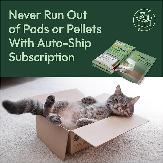 Purina Tidy Cats Breeze with Glade Rose Blossoms Scented Ion Cat Litter Box Pads Refill Pack
