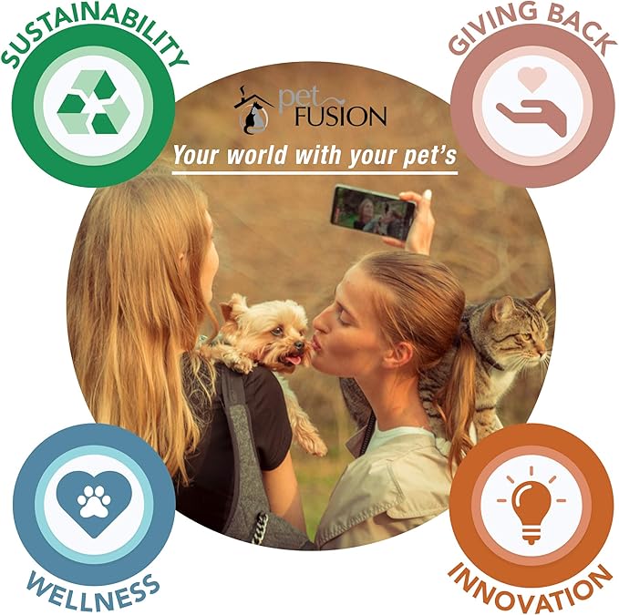 PetFusion 3-Sided Vertical Scratch Play & Perch Cat Scratching Post, 24" x 10.5" x 21.1", Multiple Angle Cat Scratching Pad; 6 Usable Sides, 100% Recyclable Cardboard Lounge