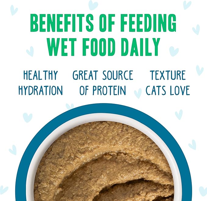 Weruva B.F.F. Play - Best Feline Friend Paté Lovers, Aw Yeah!, Chicken & Tuna Tubular with Chicken & Tuna, 3oz Pouch (Pack of 12)
