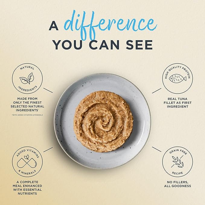 Reveal Entrées Natural Wet Cat Food Paté, Grain-Free with Added Vitamins & Minerals, Carrageenan-Free and High Protein, Variety Selection in Pate (20 x 2.47 oz cans)
