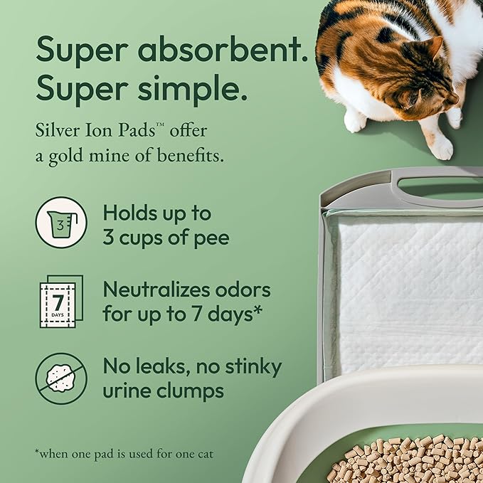 Purina Tidy Cats Breeze with Glade Rose Blossoms Scented Ion Cat Litter Box Pads Refill Pack