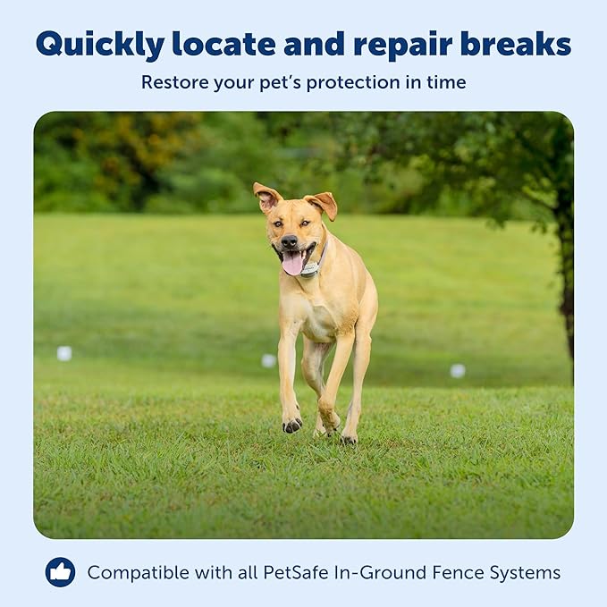 PetSafe Wire Break Locator - Effective & Accurate Fault Detector with Dual-Tone Detection - Wire Signal Tester - Fence Troubleshooting & Diagnostic Tool In-Ground Fence Repair Accessory
