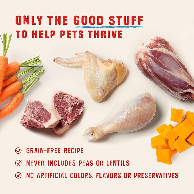 Stella & Chewy's Wild Red Wet Dog Food - High Protein Chicken & Lamb Stew - Grain-Free Premium Recipe with 96% Animal Protein - Perfect for Picky Eaters, 10 oz, Pack of 6