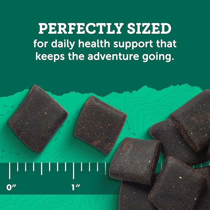 Zuke’s Hip and Joint Support Dog Treats for Adult Dogs of All Sizes, Senior Dog Treats made with Real Beef, 16 oz. Resealable Pouch - 16 oz. Bag