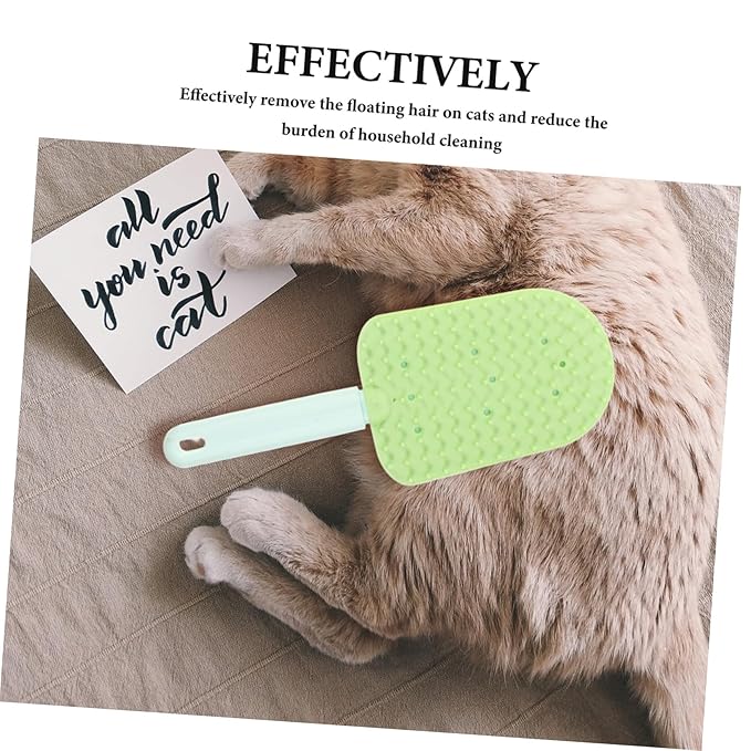 MERRYHAPY 3pcs Cat Grooming Brush for Haired Cats Dual-sided Washable Tool for Reducing Shedding and for Indoor Use