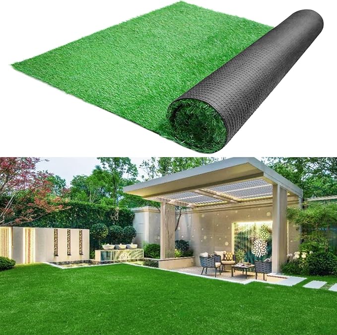 Artificial Grass Rug Turf for Dogs Indoor Outdoor Fake Grass for Dogs Potty Training Area Patio Lawn Decoration
