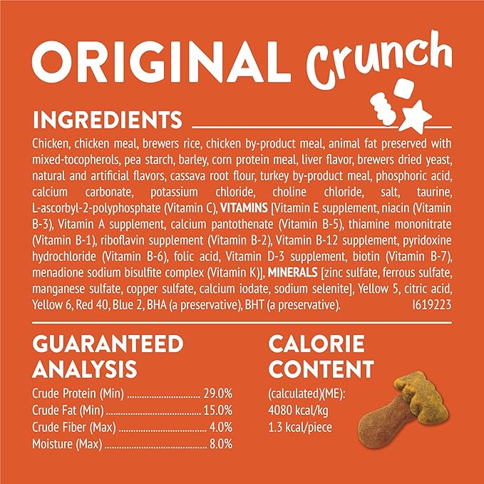 Purina Friskies Cat Treats, Party Mix Original Crunch - (Pack of 6) 6 oz. Pouches