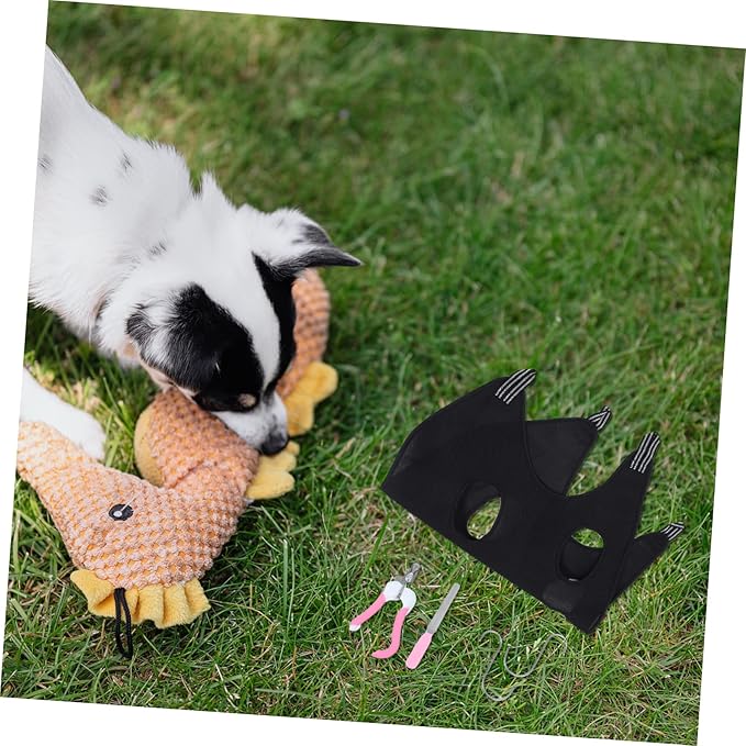 Milisten 1set Pet Grooming Hammock for Dogs and Cats Nail Trimming Helper Breathable Ergonomic Design Random Accessories Easy to Use and Wash