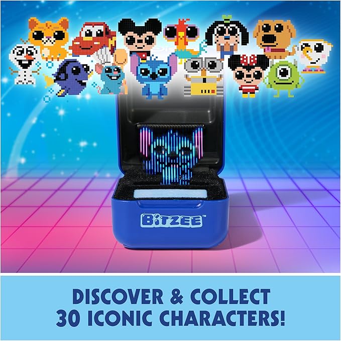 Bitzee, Disney with 30 Interactive Characters Inside, Great for Easter Gifts, Digital Pet Reacts to Swipes, Tilts & Taps, Disney Toys for Kids