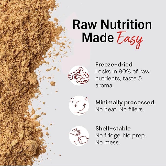 Stella & Chewy's Freeze-Dried Raw Marie's Magical Dinner Dust - Premium Bacon Dog Food Topper with Organic Fruits & Vegetables - Perfect for Picky Eaters - 7oz,(Pack of 2)