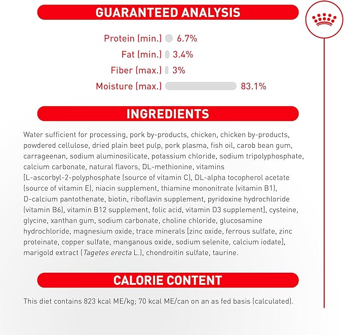 Royal Canin Breed Health Nutrition French Bulldog Wet Dog Food for Adult Dogs, Loaf Wet Food for French Bulldogs 12 Months+, Supports Digestive Health and Bone & Joint Health, Multipack 6 x 3 oz cans