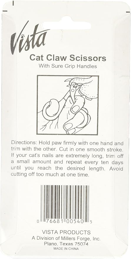 Millers Forge CMI540V Vista Cat Claw Scissors