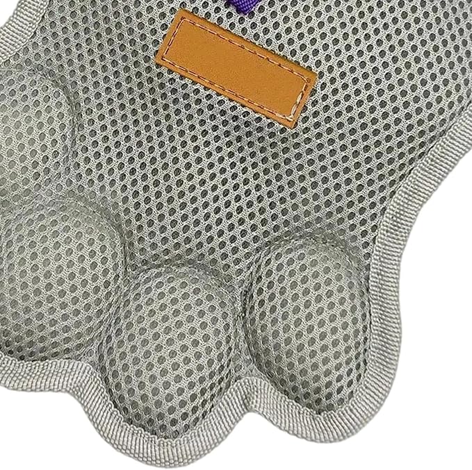 Pet Hair Removal Glove, Reusable Washable Scrubber, Static Hair Removal Mitt for Cats and Dogs, Soft Rubber Massage Bristles, Grooming Tool for Long and Short Coats, Versatile Glove for Carpets
