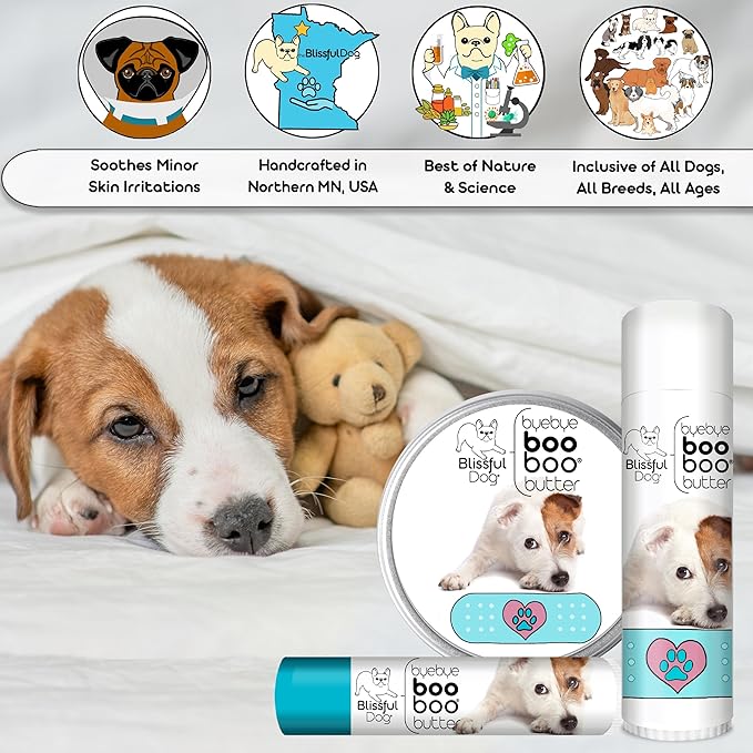 The Blissful Dog BB-JRT-16OZ Jack Russell Terrier Boo Butter, 16 oz.
