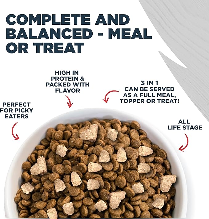Blackwood Dog Food Topper, Beef Recipe with Sweet Potato, 8 Ounce, High Protein with Probiotics, Use as Training Treat, Meal, or Topper