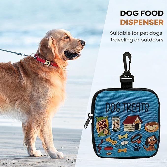Pet Treat Pouch - Lightweight Pet Supplies - Dog Treat Waist Pouches for Training,for Walking Outdoor Camping Travel Vacation Hiking Adventure