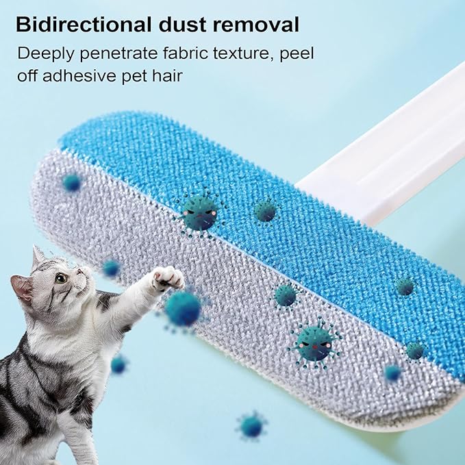 Pet Hair Removal Brush | Electrostatic Dog Grooming Supplies,Mesh Screen Cleaner Brush - for Dog Owners Office Car Clothes Bedding Sheets Carpets Sofas Apartment Mattress