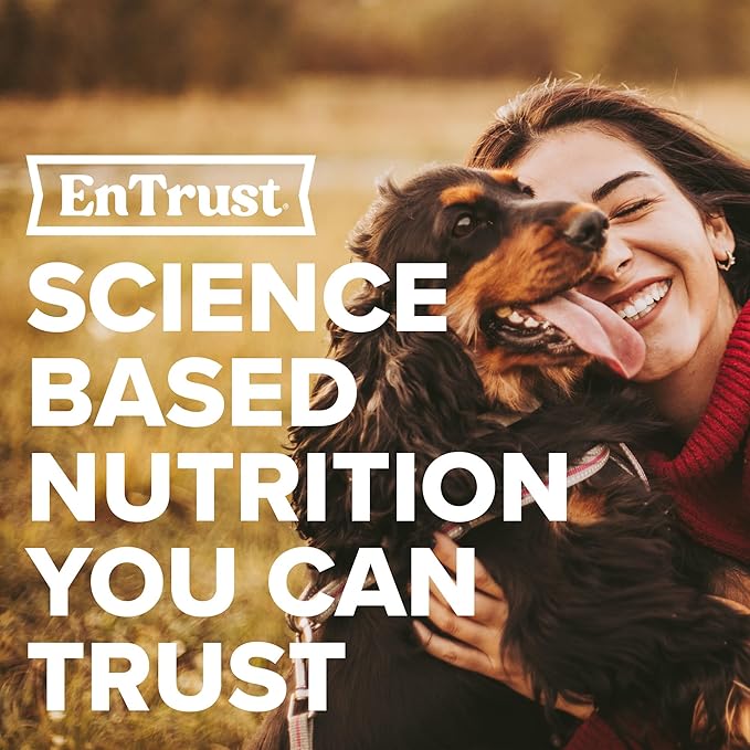 ENTRUST Senior Dog Food | Chicken & Barley | Enriched with Super Foods, Antioxidants and Probiotics | No Wheat or Soy | 33 Pound Bag