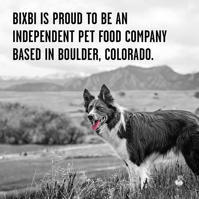 BIXBI Liberty Freeze-Dried Dog Food Topper & Treats, Beef – 98% Meat & Organs, No Refrigeration – USA Made, 26 oz