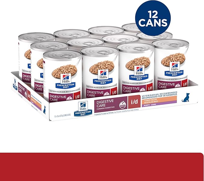 Hill's Prescription Diet i/d Wet Puppy Dog Food 12 x 13 oz case
