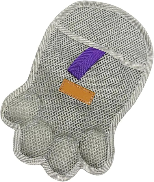 Hair Removal Glove - Static Pet Cleaner, Washable Scrubber for Cat and Dog Hair, Soft Grooming Texture, Pet Cleaning Feature, Perfect for Long Short Coat Couch Carpet Car Seat