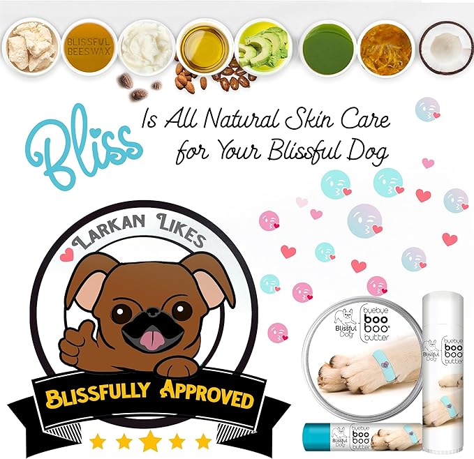 The Blissful Dog Boo Boo Butter for Your Dog's Discomforts, 0.50-Ounce
