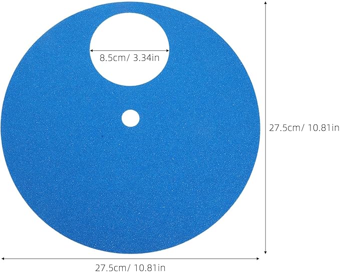 4pcs Dog Nail Care Replacement Sandpaper Pads, Adhesive Grit Sandpaper for Pet Scratch Boards, Cat Claw File, Trim & Grooming Supplies Blue
