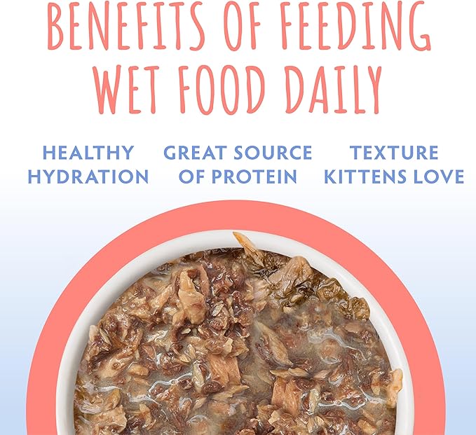 Soulistic Kitten, Tuna Formula in Gravy, 3oz Can, Pack of 12