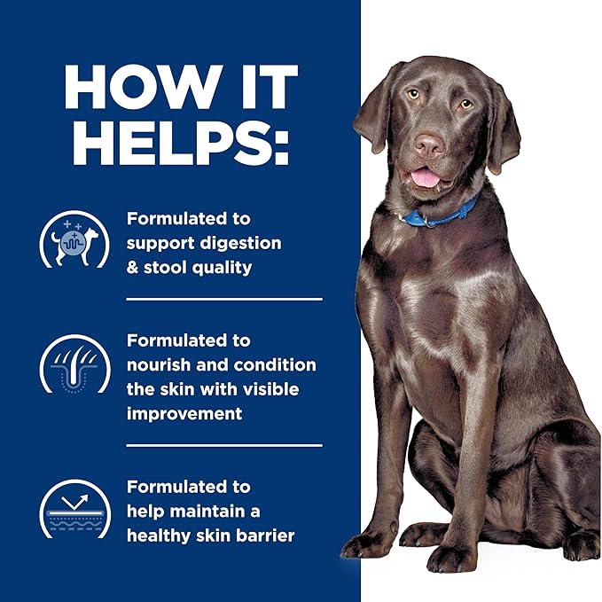 Hill's Prescription Diet d/d Wet Dog Food, Potato & Venison Recipe, 13 oz. Cans, 12-Pack