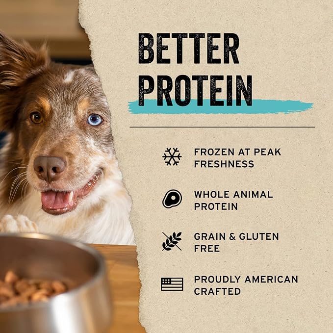 Vital Essentials Freeze Dried Raw Dog Food Topper, Turkey Mini Nibs Topper for Dogs | High Protein, Low Carb, Grain Free, Dry Dog Food Topper | 6 oz