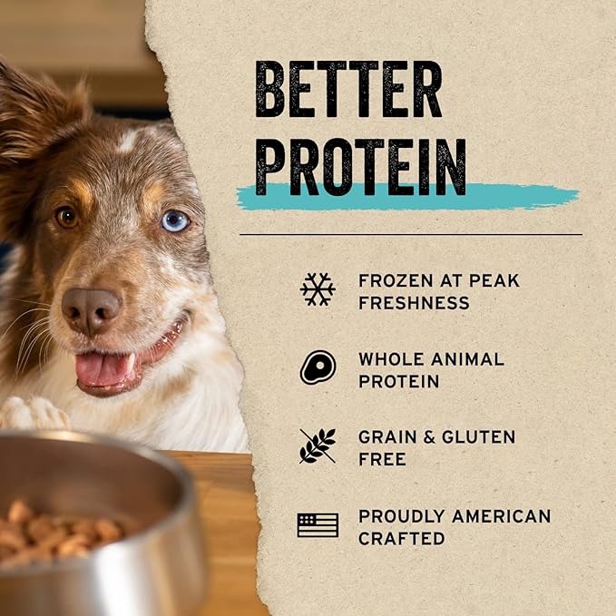 Vital Essentials Freeze Dried Raw Dog Food Topper, Duck Mini Nibs Topper for Dogs | High Protein, Low Carb, Grain Free, Dry Dog Food Topper | 18 oz