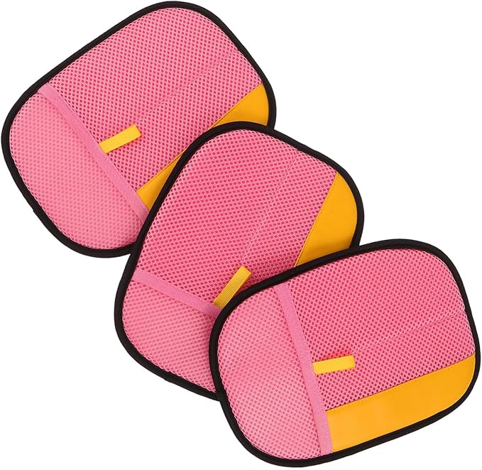 3pcs Static Pet Hair Removal Gloves Double-Sided Electrostatic Grooming Mitts for Cats and Dogs Reusable Shedding Brush for Home, Car, Furniture Cleaning
