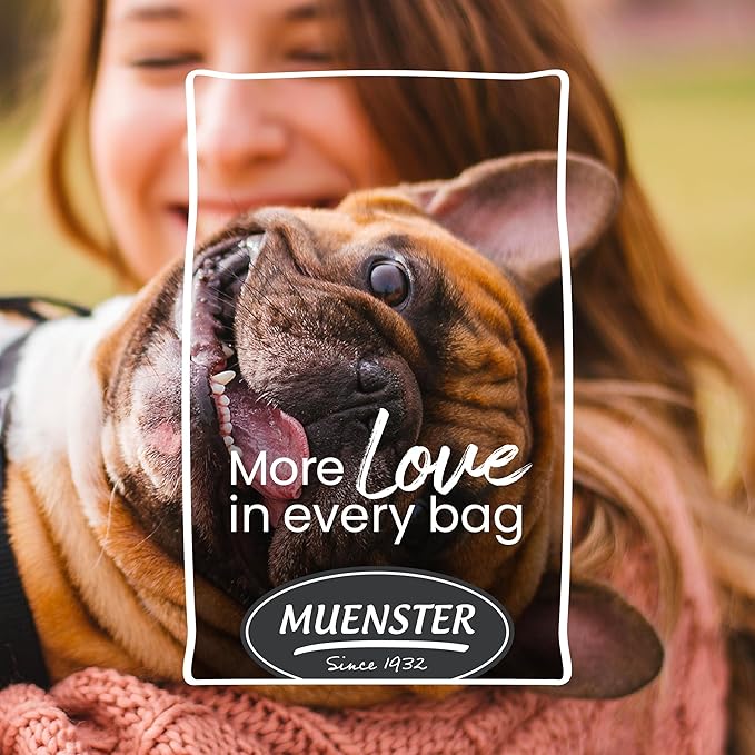 Muenster Perfect Balance Raw Chicken Kibble Mix with Freeze Dried Chicken for Dogs - High Protein, No Corn, Wheat, or Soy - Probiotic Dog Food Raw Treats for Healthy Gut - All Life Stages, 3.5 lb Bag