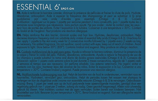 Bayer Dermoscent Essential 6 Spot On Skin Care for Cats Pet Itch Remedies