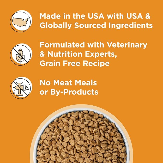 BIXBI Rawbble Freeze-Dried Raw Coated Dog Food, Chicken – Fresh Meat, No Meat Meals, Grain-Free – USA Made, 4 lbs