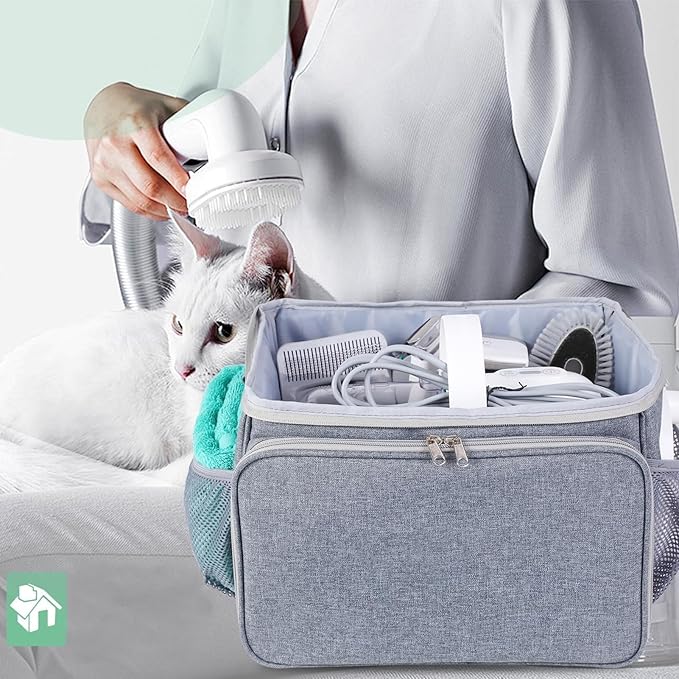 Protective Tote Bag - Grooming Vacuum Storage Bag, Pet Grooming Supplies Organizer | Pet Grooming Transport Organizer