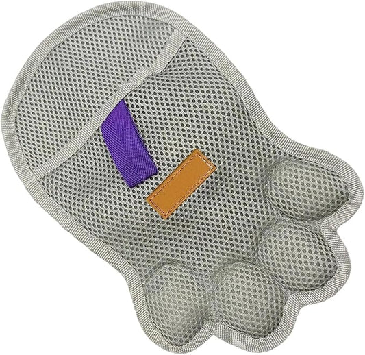 Pet Hair Removal Glove, Reusable Washable Scrubber, Static Hair Removal Mitt for Cats and Dogs, Soft Rubber Massage Bristles, Grooming Tool for Long and Short Coats, Versatile Glove for Carpets