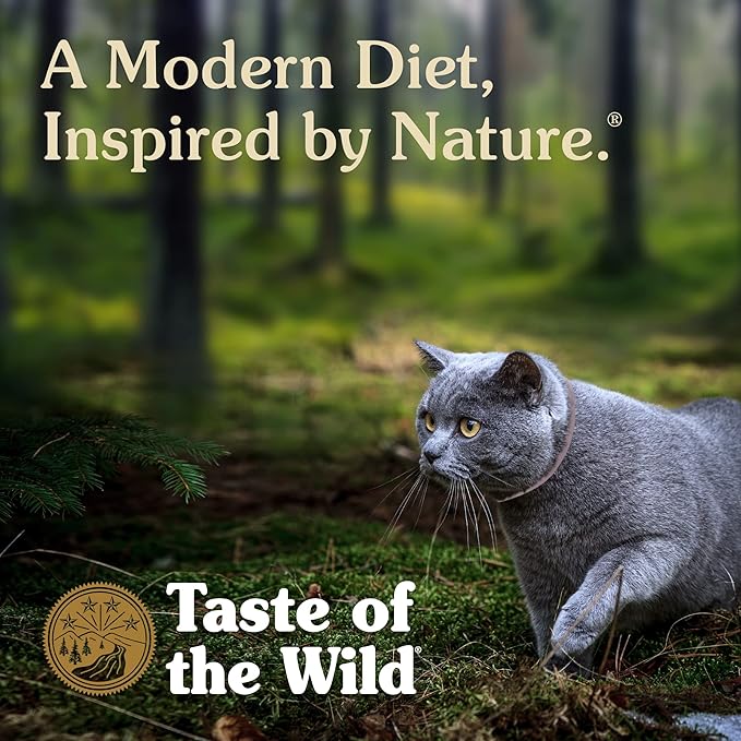 Taste of the Wild Rocky Mountain Feline Recipe with Salmon & Venison in Gravy Canned Cat Food, 5.5-oz can, Case of 24