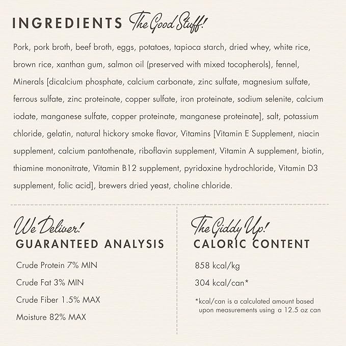 Fromm Diner Breakfast Betty's Biscuits & Gravy Pork & Eggs Recipe in Gravy Dog Food - Premium Wet Dog Food - Pork Recipe - Case of 12 Cans