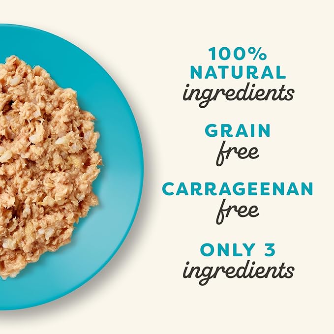 Applaws Natural Wet Kitten Food in Broth, Made with Limited and Natural Ingredients, No Artificial Additives, High Protein, Tuna Fillet in Broth (12 x 1.76oz Pouches)