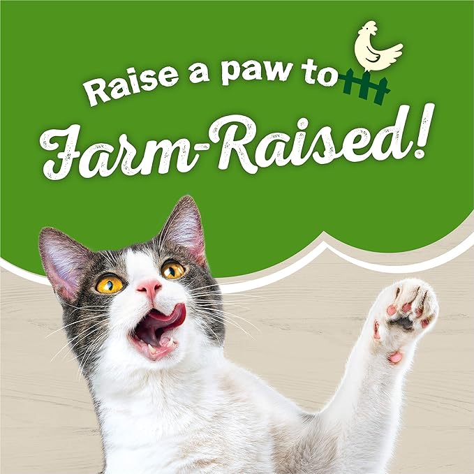 Friskies Pack of 12-5.5 OZ CANS Farm Favorites Pate` with Natural Chicken & Carrots (12) Cans