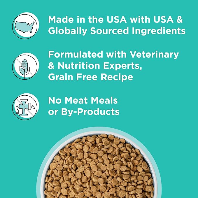 BIXBI Rawbble Freeze-Dried Raw Coated Dog Food, Duck – Fresh Meat, No Meat Meals, Grain-Free – USA Made, 24 lbs