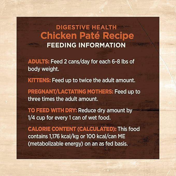 Wellness Core Digestive Grain Free Canned Cat Wet Food Pate - 12 Pack Cans Variety Bundle Pack 4 Flavor - (Chicken, Salmon Whitefish & Turkey) with Hotspot Pets Pet Food Bowl - (3 Oz)