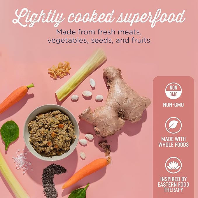 Side by Side Chicken & Lamb Stew - Warming Wet Dog Food & Dog Food Topper - Made with Nutrients & Whole Raw Ingredients - Human-Grade, No Artificial Additives or Fillers - USA Made (12.5 oz, 12-Pack)