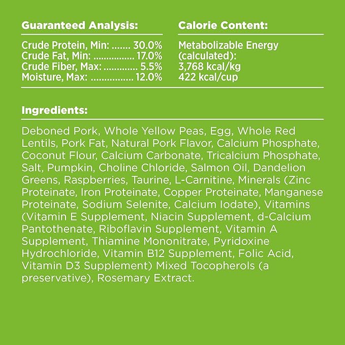 BIXBI Rawbble Freeze-Dried Raw Coated Dog Food, Pork – Fresh Meat, No Meat Meals, Grain-Free – USA Made, 24 lbs