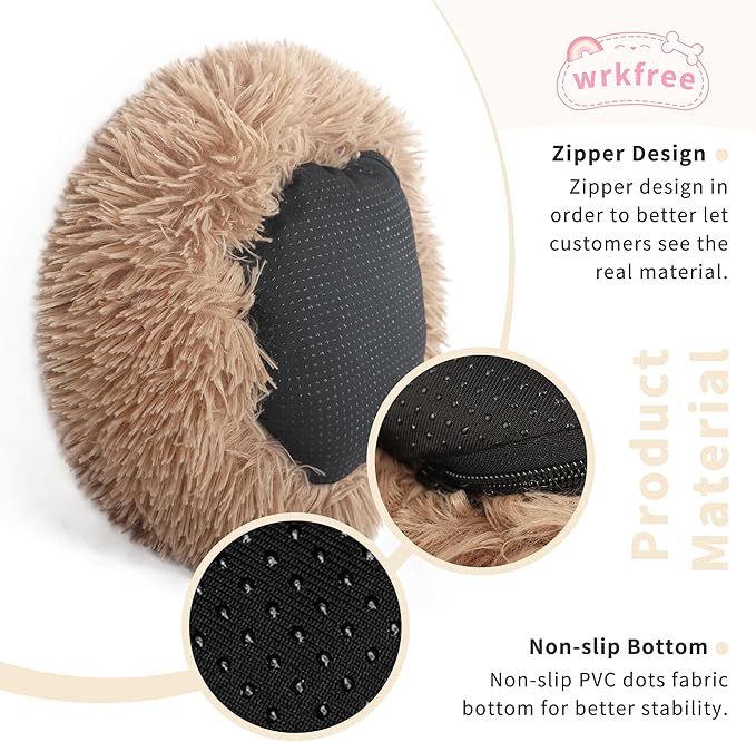 Rabbit Bed for Indoor Bunnies Guinea Pig Bed for Guinea Pig, Bunny, Chinchilla, Ferret, Rabbit and Other Small Pets Brown
